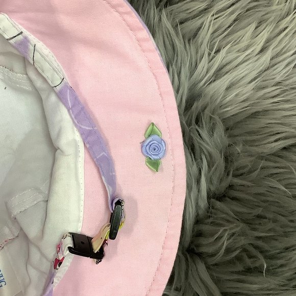 Snug As A Bug | Infant's Flying Fairies Sun Hat | Purple | Various Sizes - Picture 4 of 4